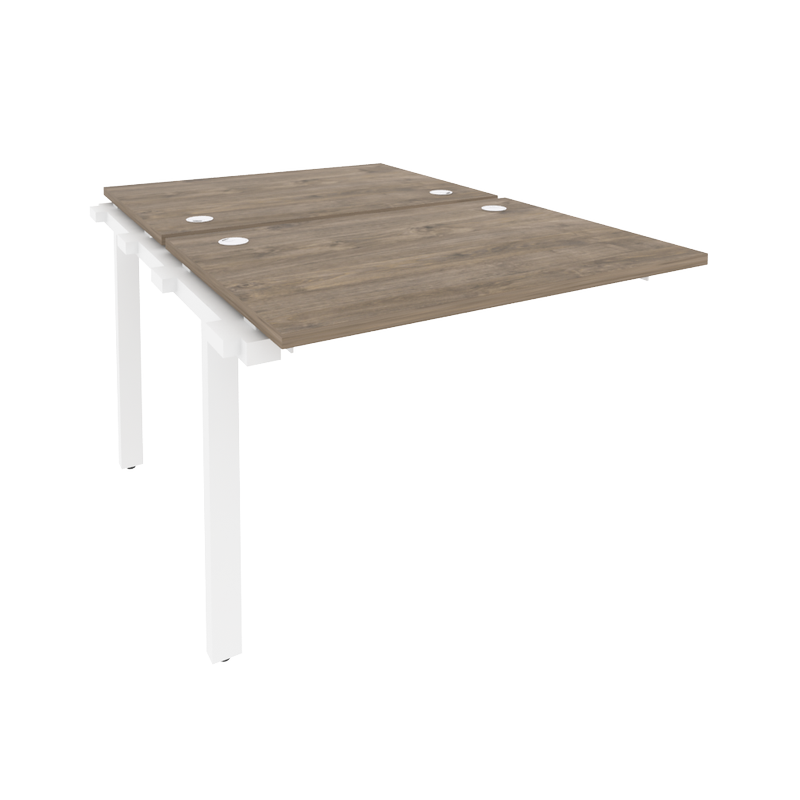 Наборный элемент рабочей станции на м/к ONIX O.M-2.NRS-1.7 Тиквуд Темный/Белый