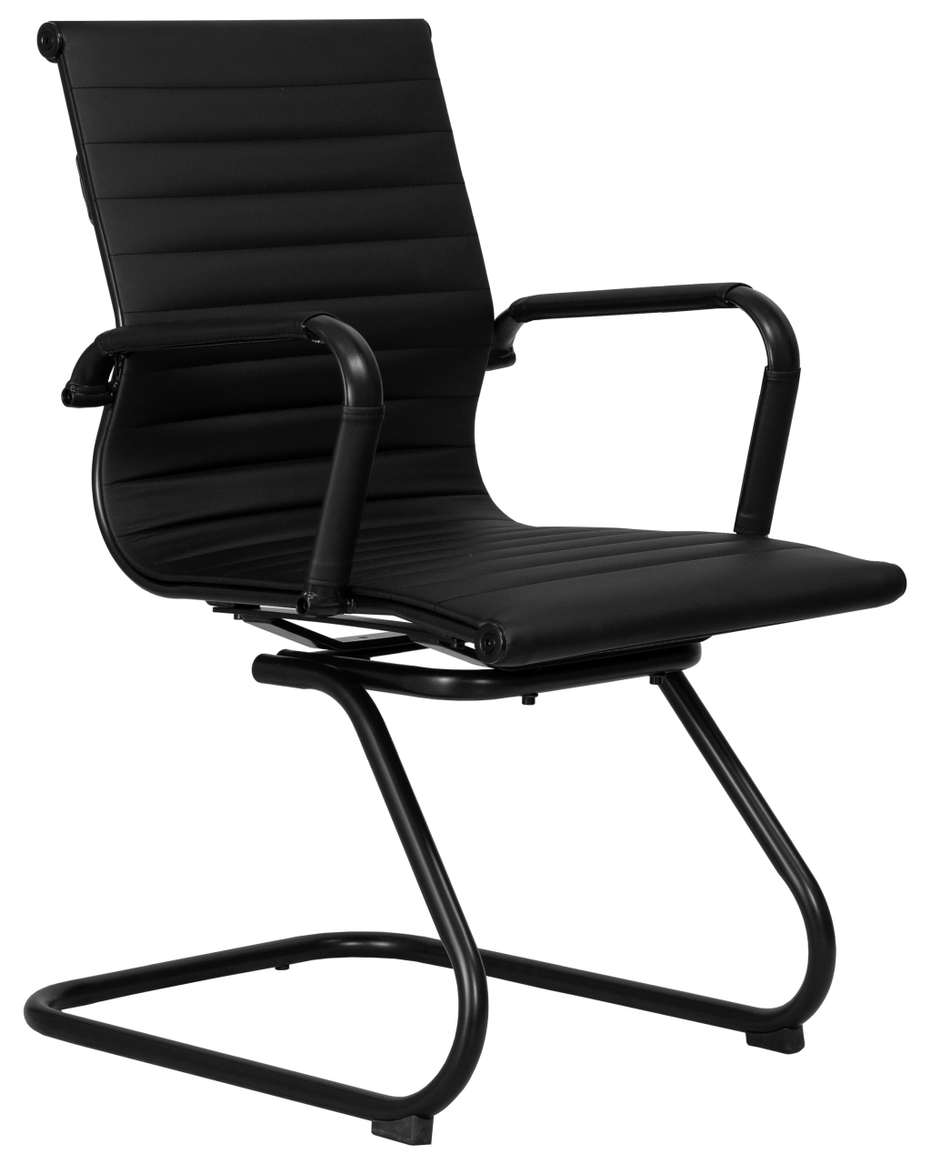 Офисное кресло для посетителей DOBRIN CODY BLACK (черный)