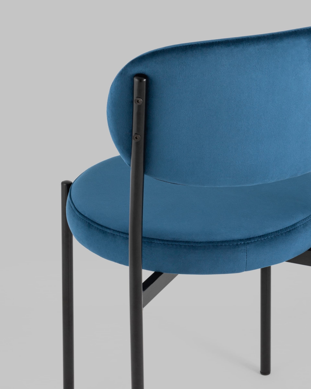Стул для кухни Бриф велюр Синий