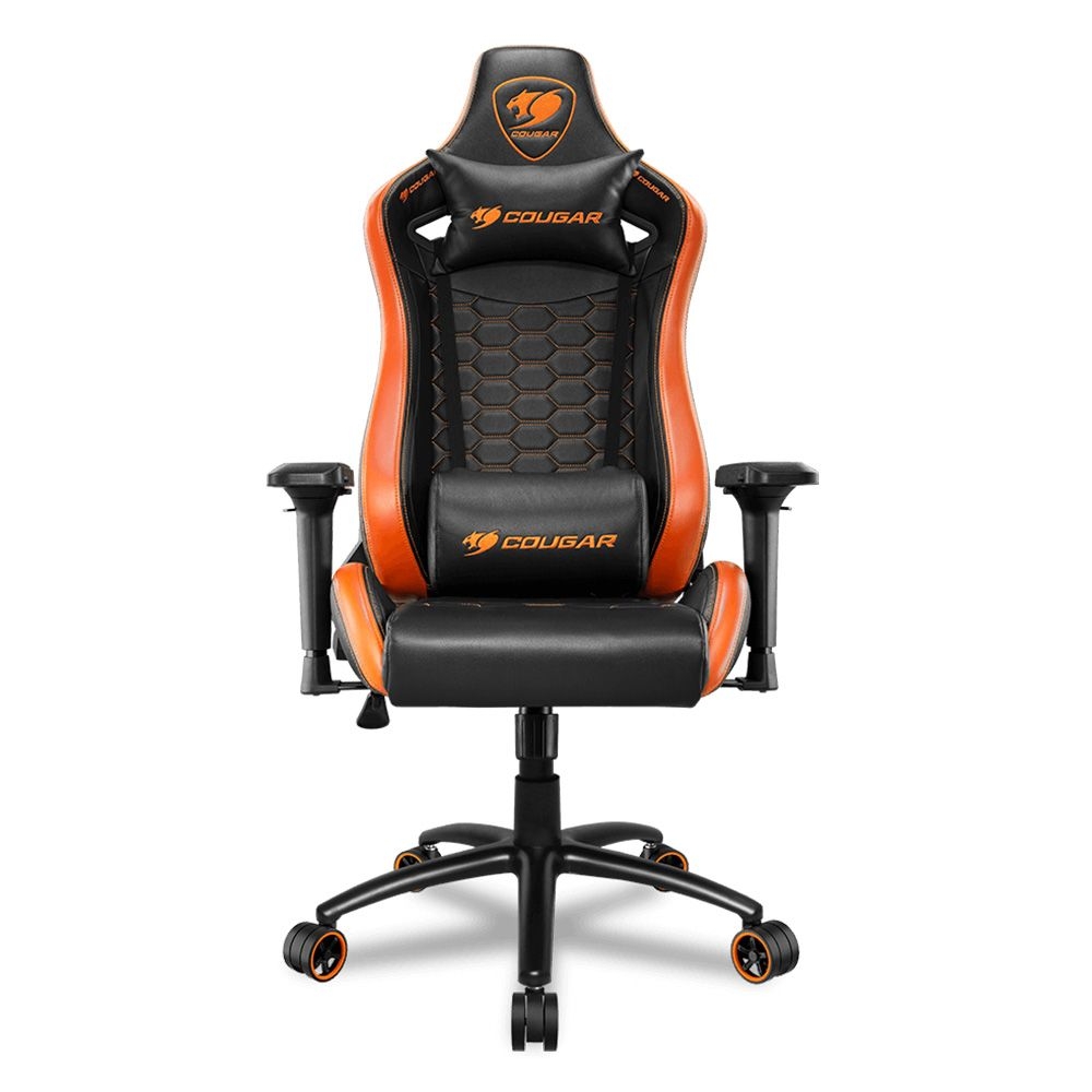 Кресло геймерское COUGAR OUTRIDER S Black-Orange