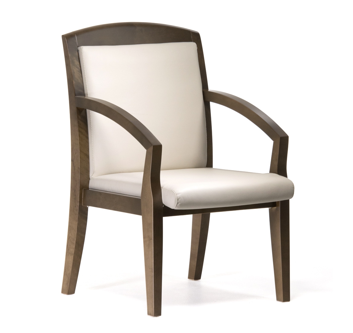 Кресло, 4 опоры Senator Lux Ivory 22042 walnut