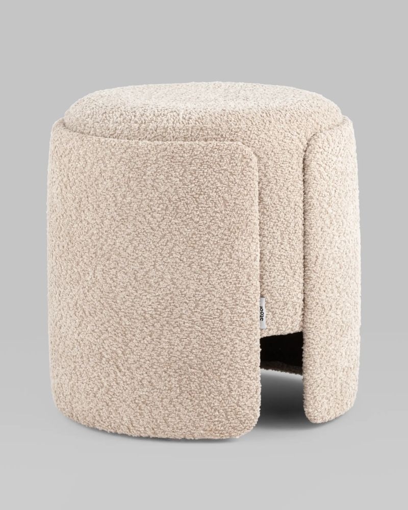 Пуф Taks букле (капучино)