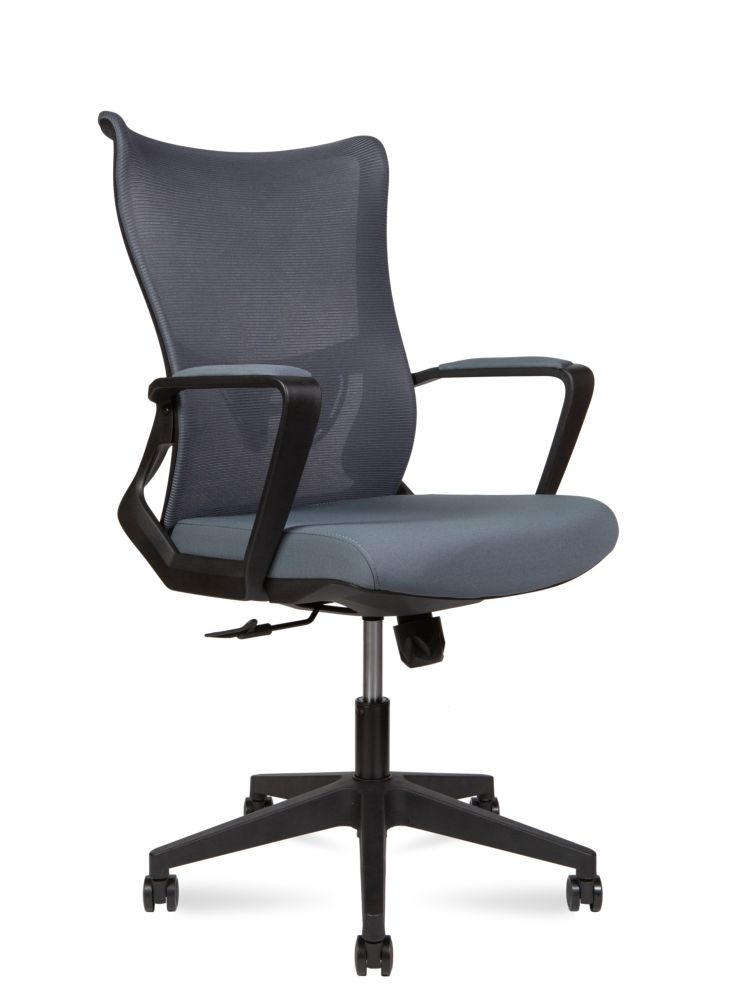 Кресло офисное WAVE LB M3-M(BLACK) Серый