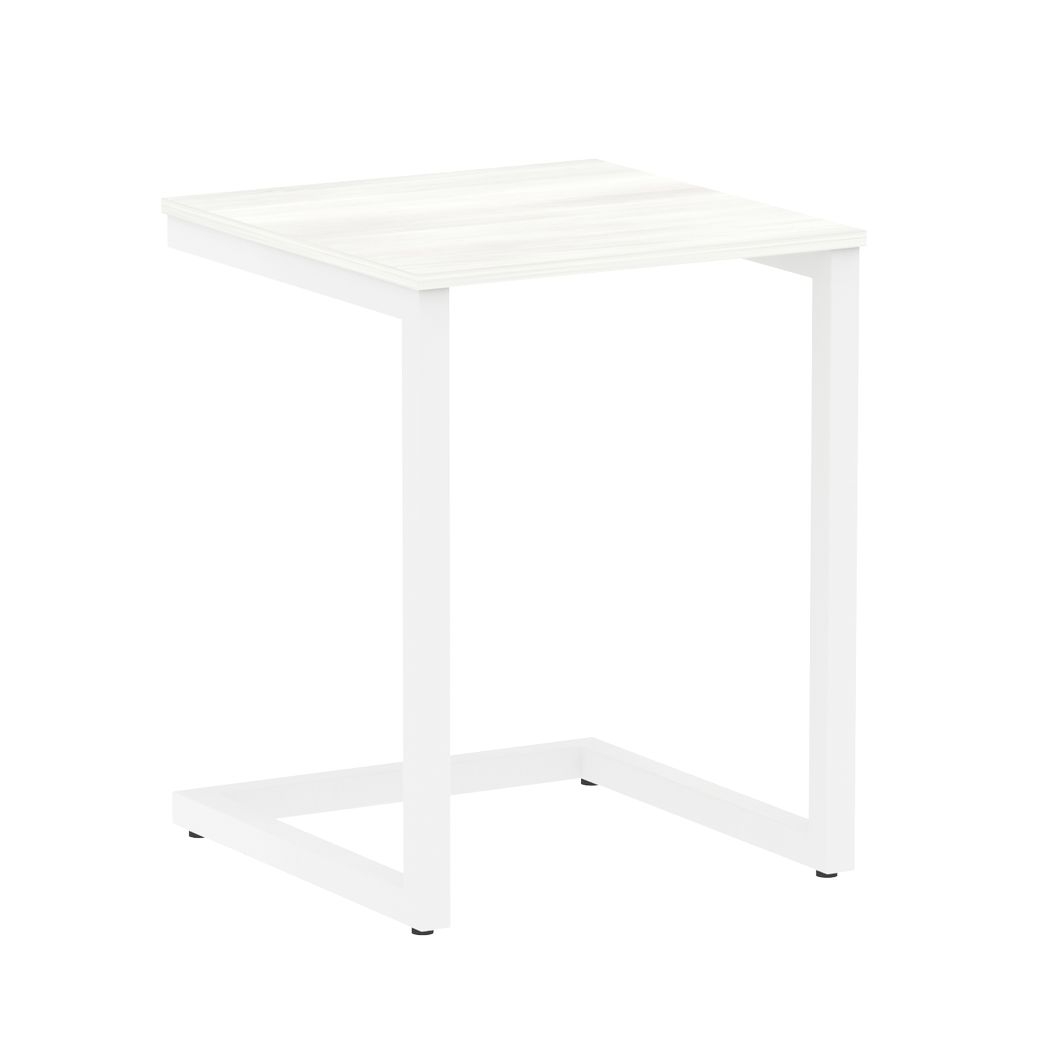 Стол письменный HOME OFFICE VR.SP-2-58 Снежная Платина/Белый металл