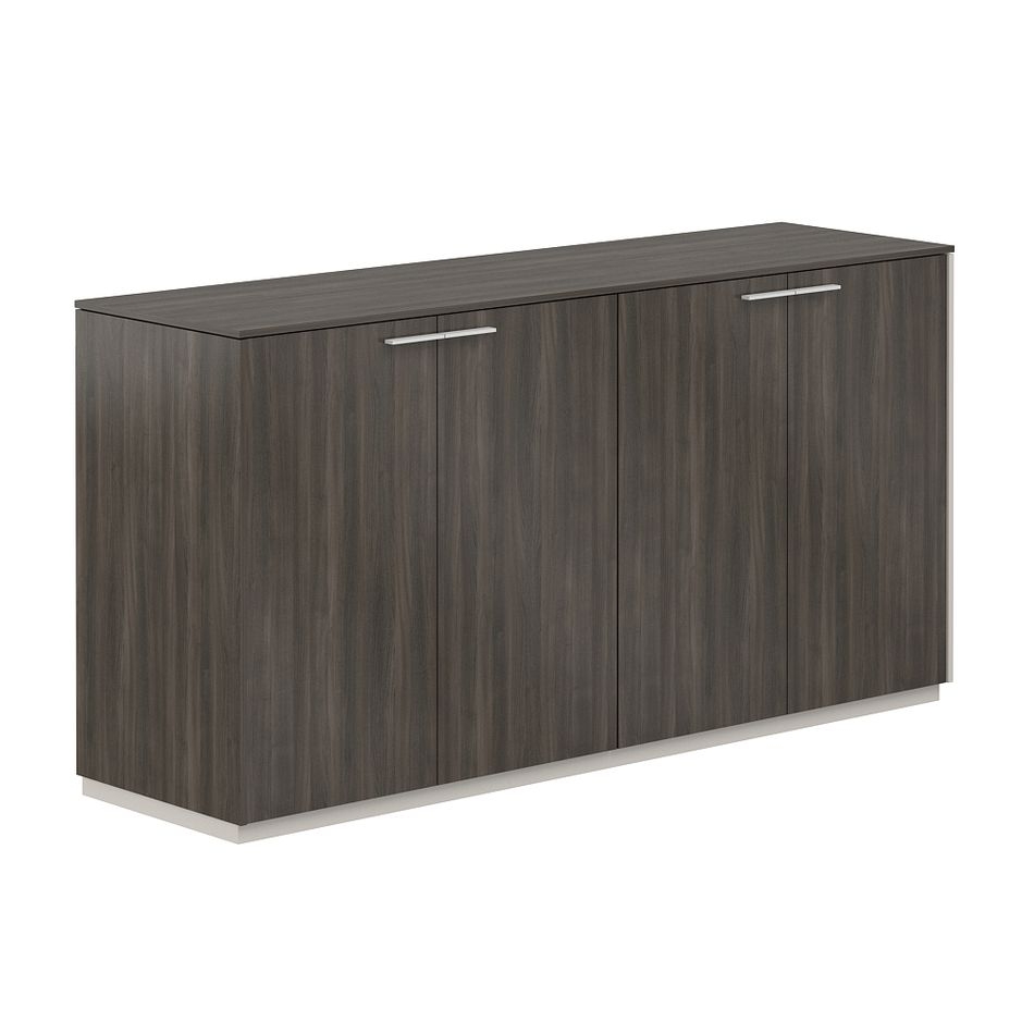 Шкаф низкий двойной Atlas NZ-0304+NZ-0304.BT.BT Бренсон Трюфель