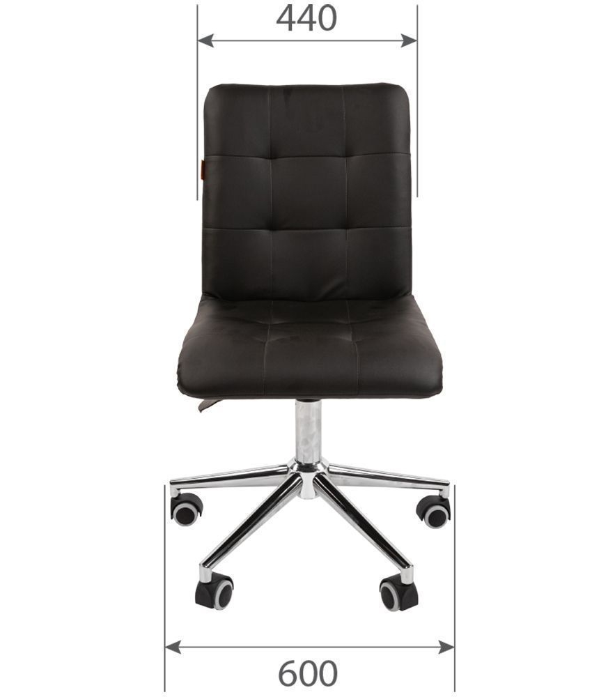 Кресло для оператора CHAIRMAN 030 чроме ткань Т-75 Бирюзовый / chrome T-75