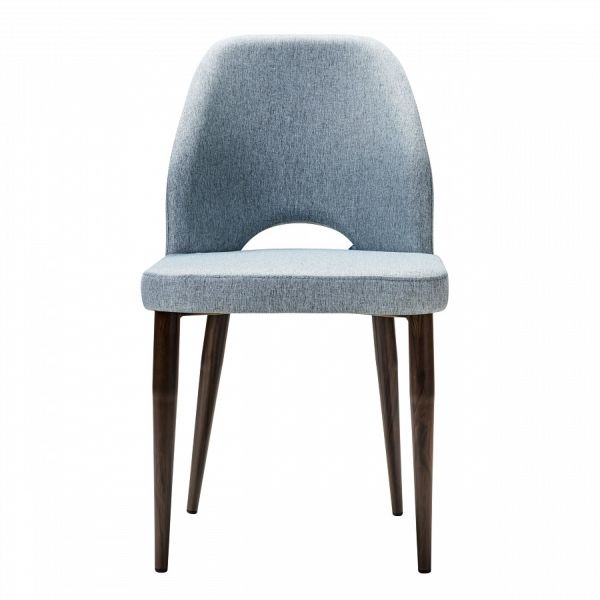 Стул Ledger св.серый/т. орех