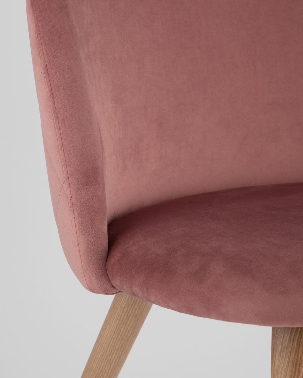 Стул Лион с ромбами Розовый