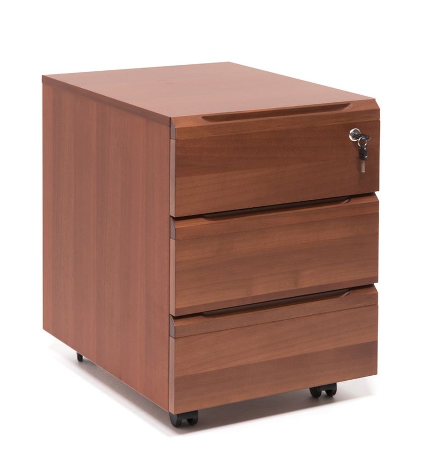 Тумба подкатная LAMARI 105 301 WAL Итальянский орех