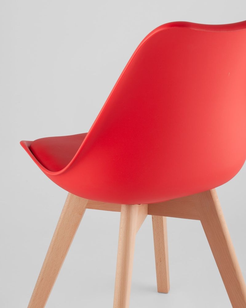 Обеденная группа стол DST, 2 стула Frankfurt Красный