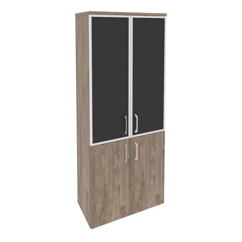 Шкаф высокий широкий ONIX O.ST-1.2R black Тиквуд Темный