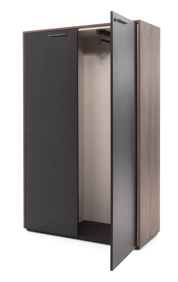 Гардероб MURANO 108 602 KR/BL Кальяри/Черный