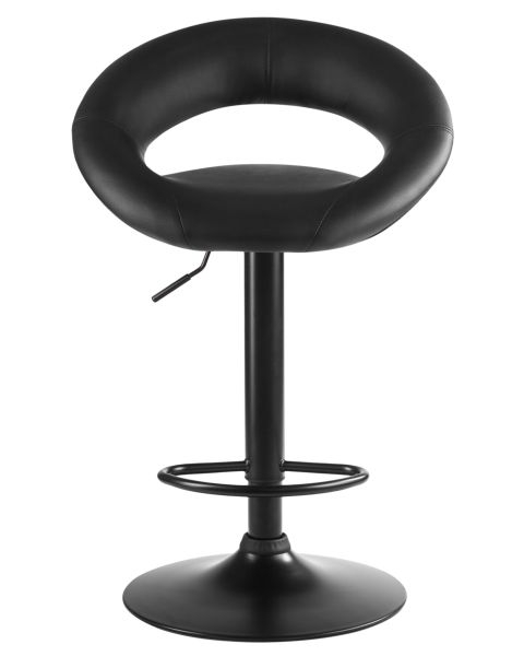 Стул барный DOBRIN MIRA BLACK (черный) 2 шт