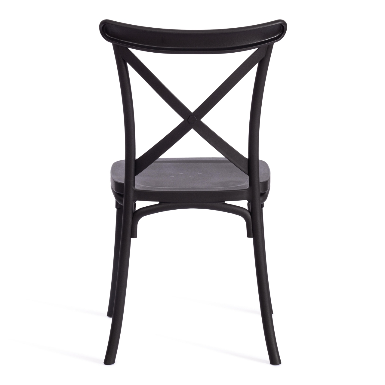 Стул CROSS (mod. PL24) пластик, 48 х 58 х 89 см, Black (черный) 05
