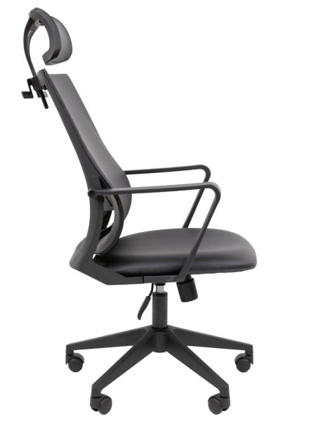 Кресло руководителя Chairman 545 экокожа Черный