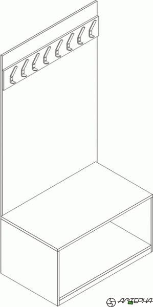 Прихожая Проспект Гм.ПР-1 бук светлый