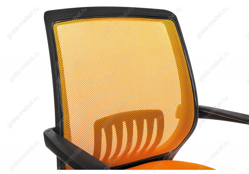 Стул Point оранжевый / черный