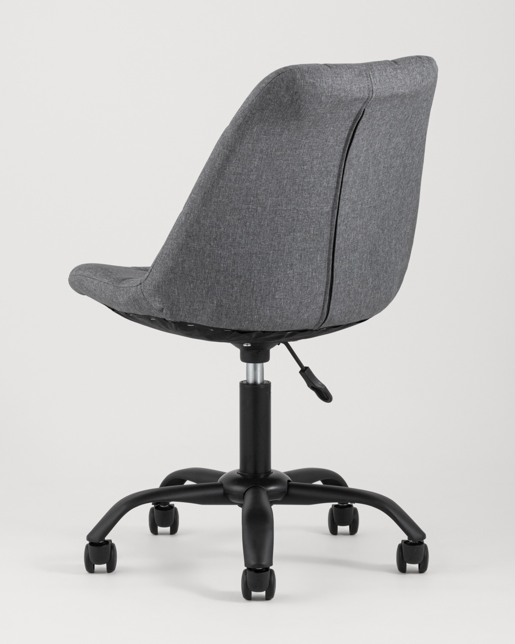 Офисный стул Гирос рогожка Серый