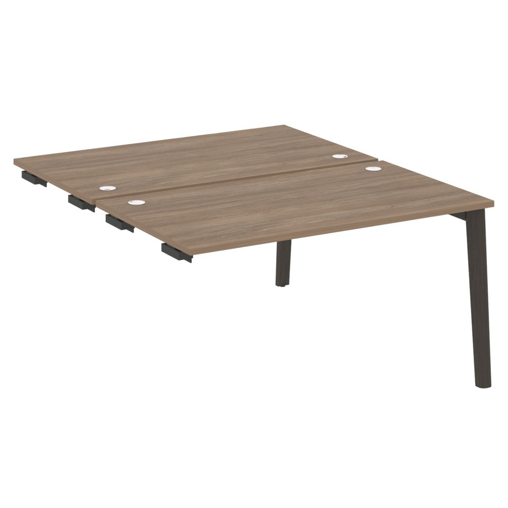 Стол-приставка двойной к опорным элементам ONIX WOOD OW.D.SPR-3.8 Дуб Аризона/Темный