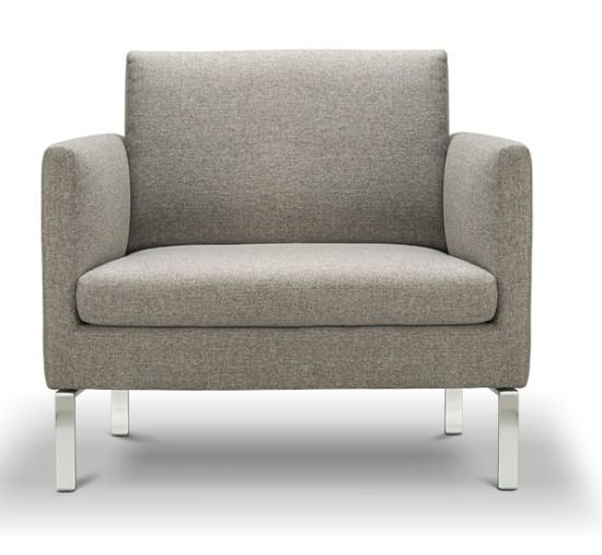 Кресло Отто 1 Серо-бежевое