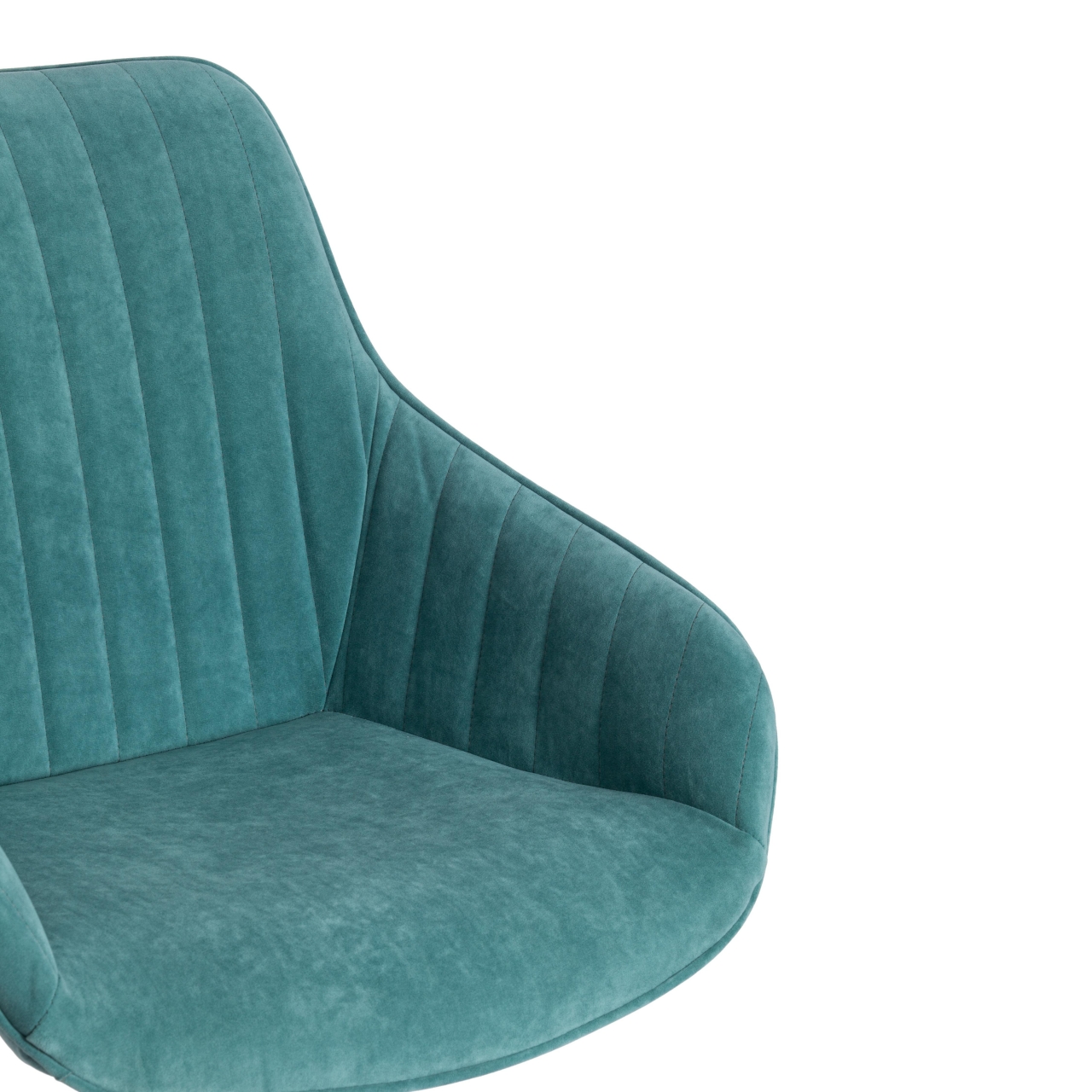 Кресло DUBLIN велюр Clermon, бирюзовый, 140