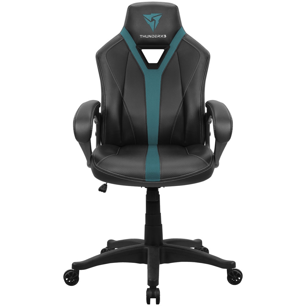 Геймерское кресло ThunderX3 YC1 Black-Cyan