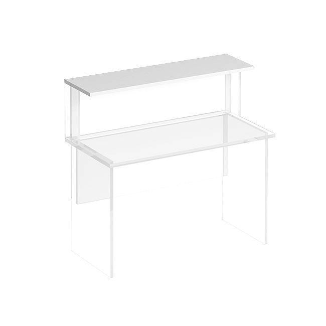 Полка настольная Формула ФР 407 Белый/антрацит