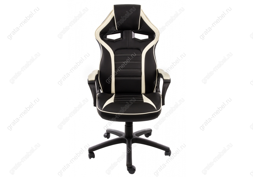 Компьютерное кресло Monza черное / бежевое
