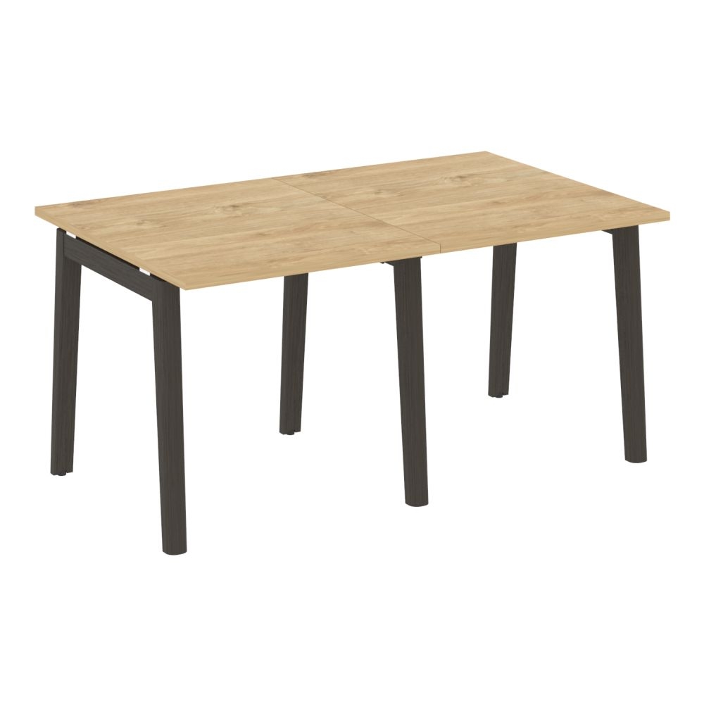Стол переговорный (2 столешницы) ONIX WOOD OW.PRG-2.0 Тиквуд Светлый/Темный