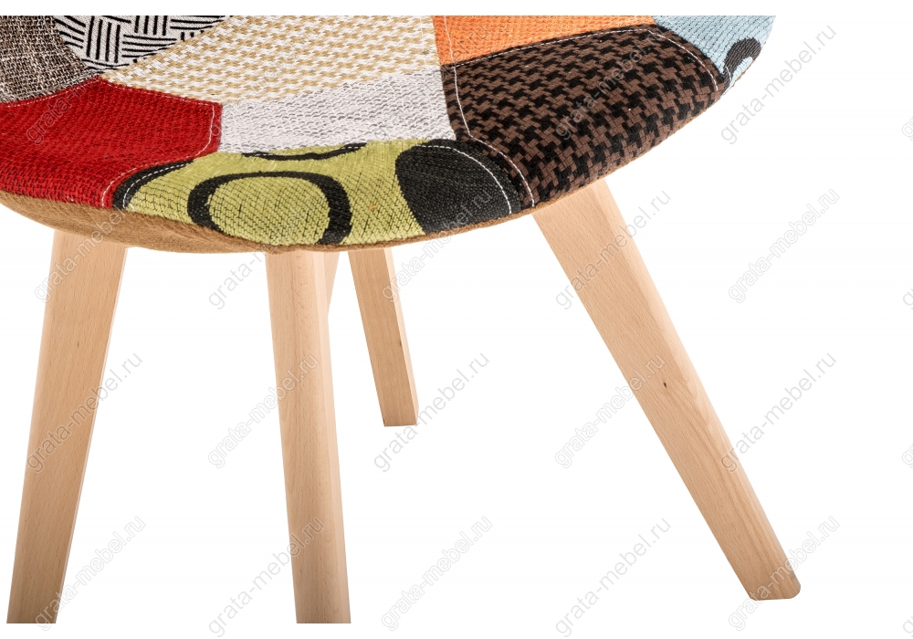 Стул деревянный Mille multicolor