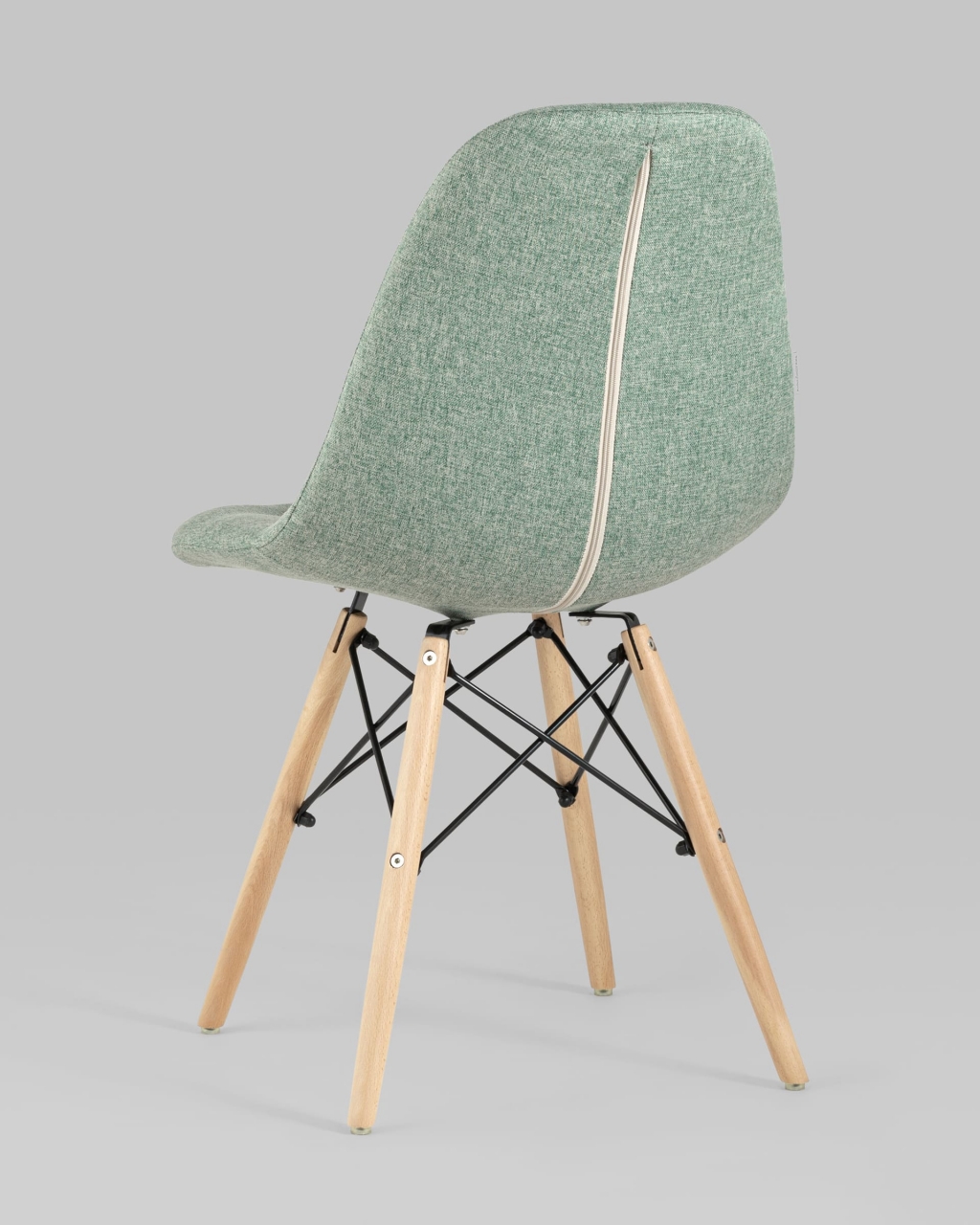 Стул DSW SOFT рогожка Мятный