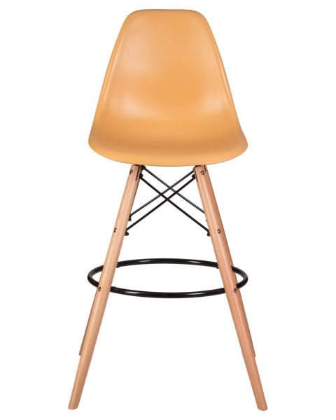 Стул барный DOBRIN DSW BAR (ножки светлый бук, цвет персиковый (NX-Y-06)) 2 шт