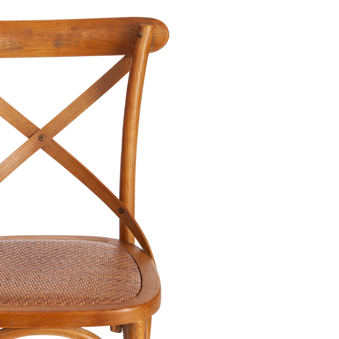 Стул CROSS (mod.CB2001) дерево береза, 49.5*53.5*87, Груша (№3)