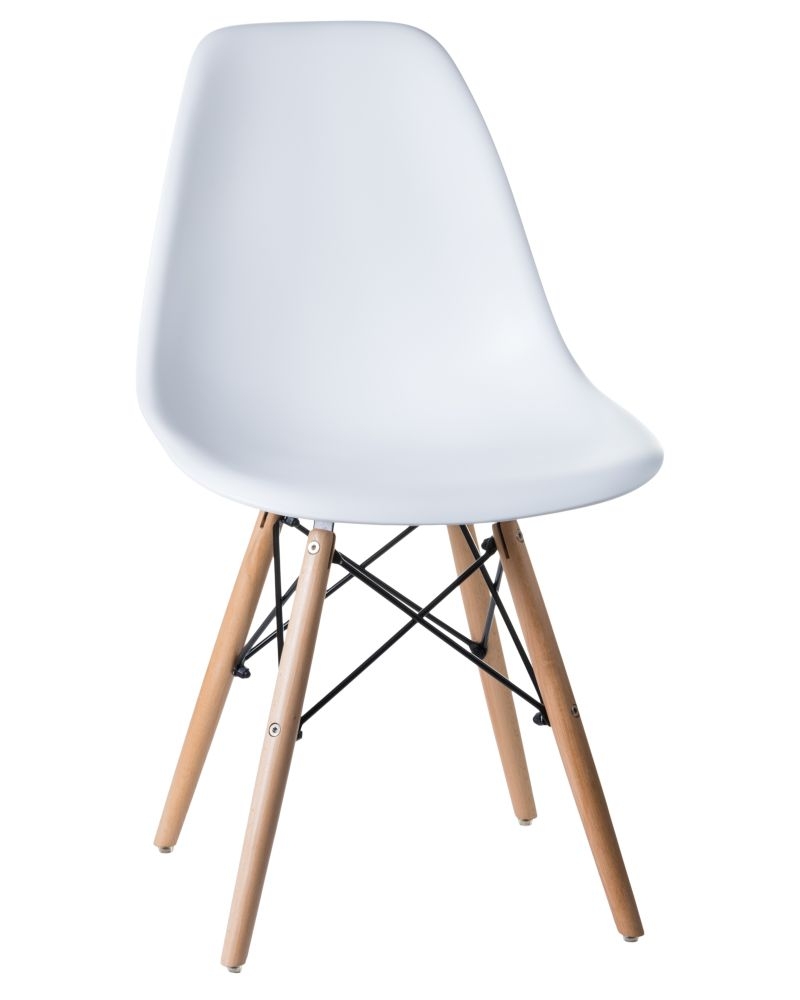 Стул обеденный DOBRIN DSW Белый W-02