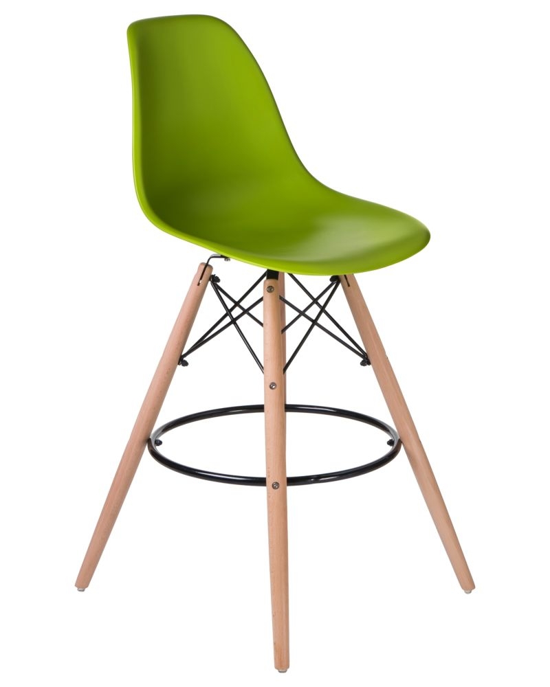 Стул барный DOBRIN DSW BAR Салатовый G-08