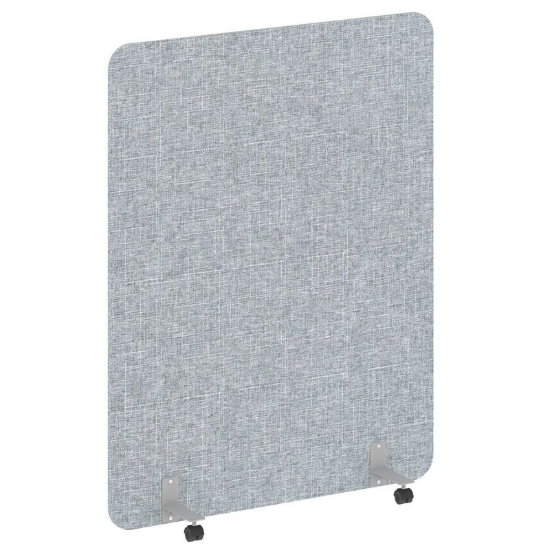 Перегородка на металлических опорах, на роликах R-line soft AP.R-140-180 Romeo-13