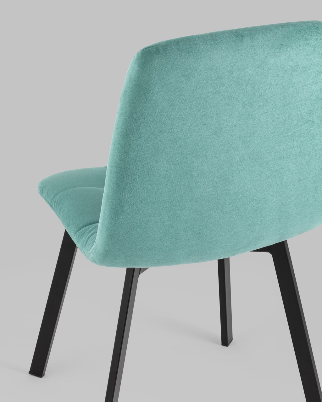 Стул Oliver Square велюр Мятный