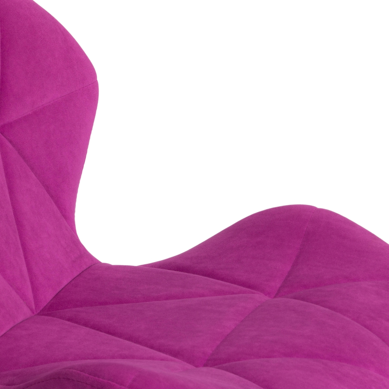 Кресло SELFI флок , фиолетовый, 138