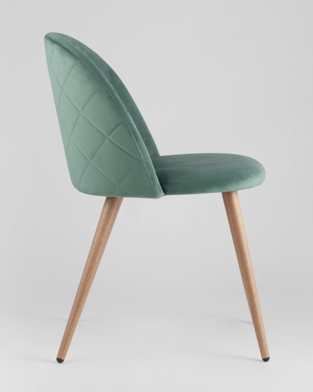 Стул Лион с ромбами Мятный