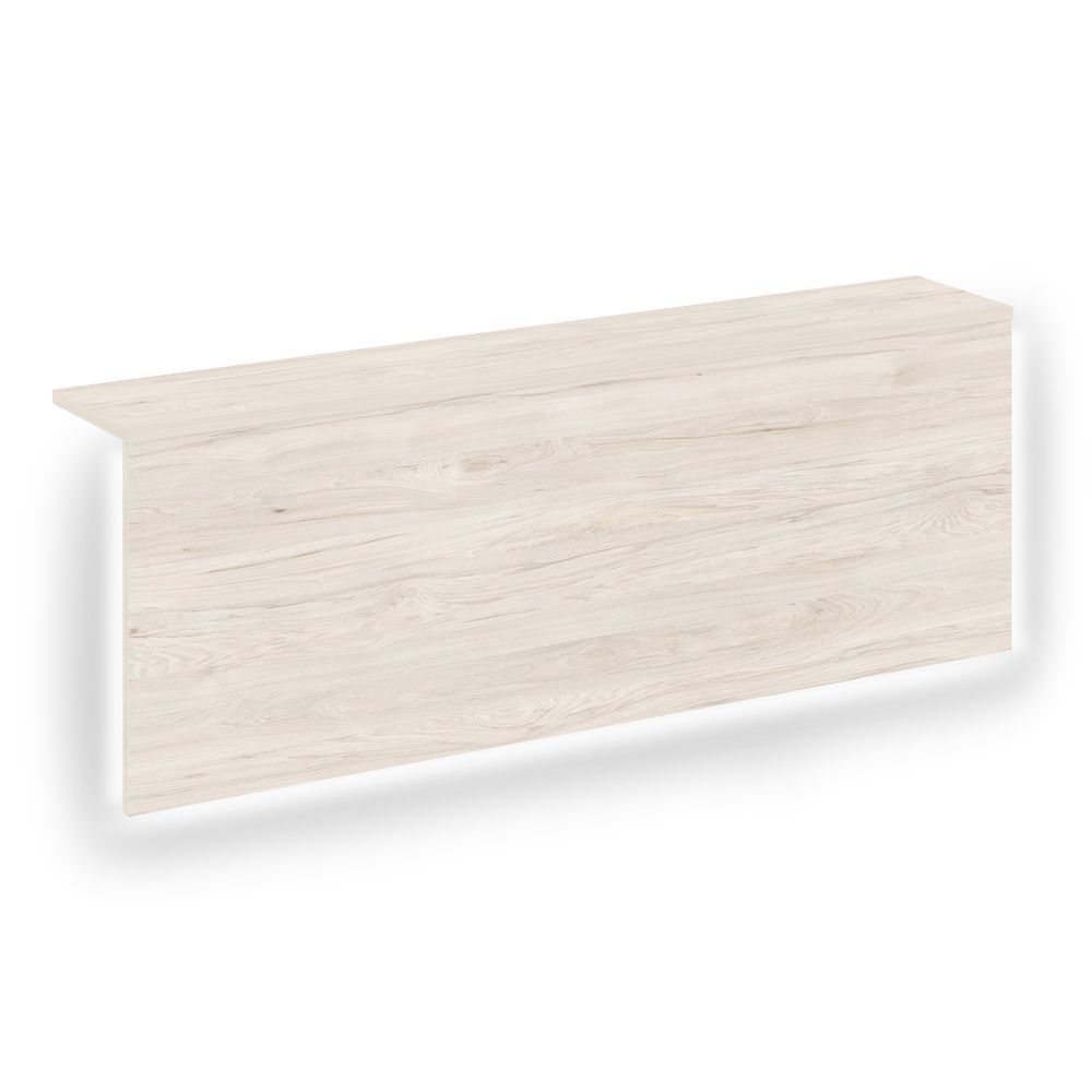 Накладка с подсветкой прямая высокая на 2 модуля О.R-F.MP.V-118 ONIX О.R-NP.V-118.2.S Денвер Светлый