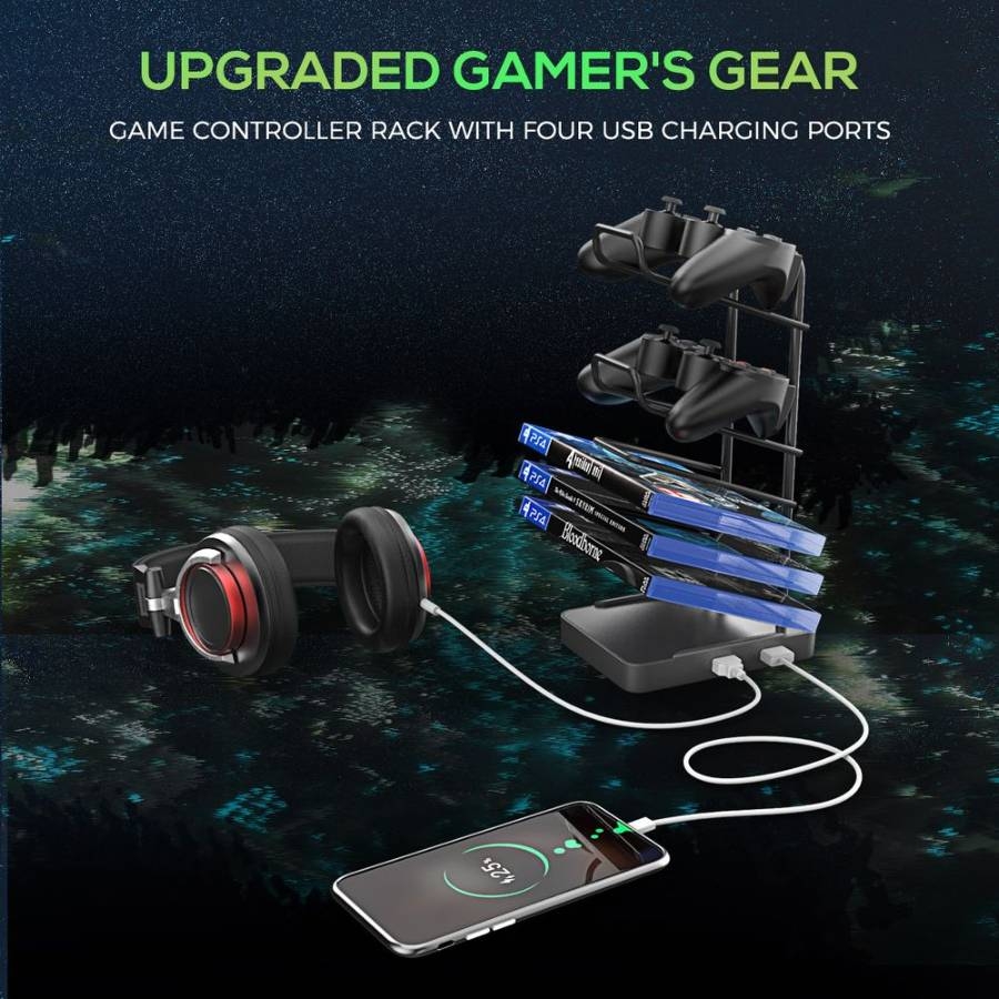 Геймерский стол с RGB подсветкой Eureka GIP 44