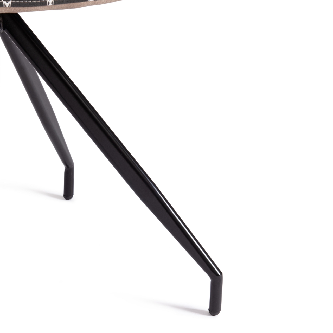 Стул KELT ( mod. 8799 ) металл,ткань наппа, 50 х 60 х 84 х 49,5 см, черный/коричневый