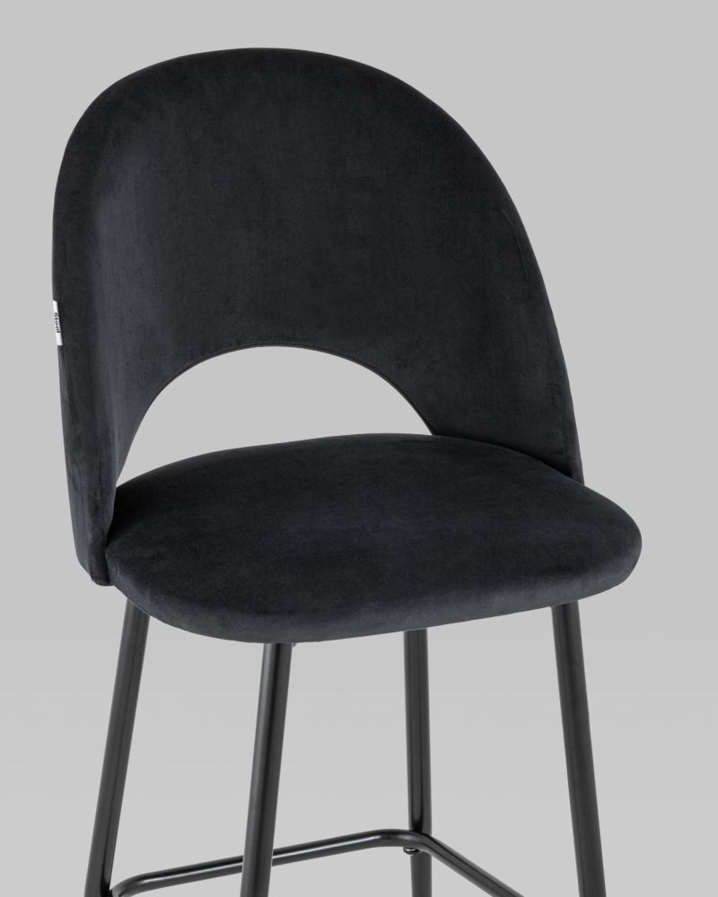 Стул барный Меган Черный