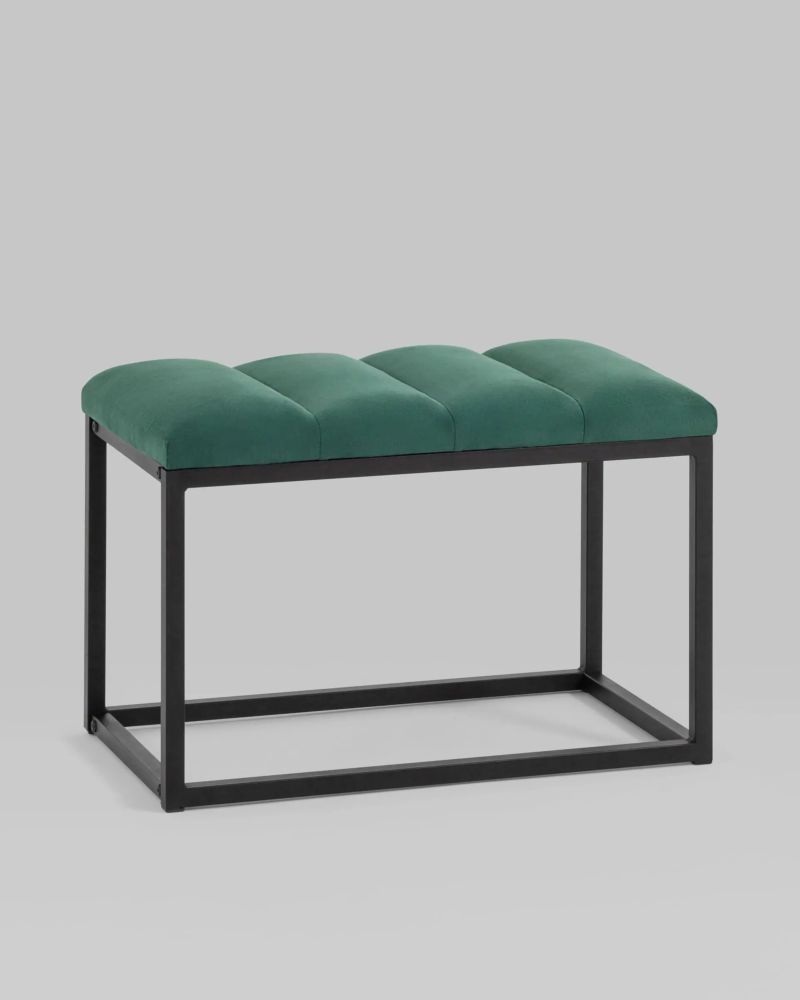 Банкетка Хостен велюр Зеленый
