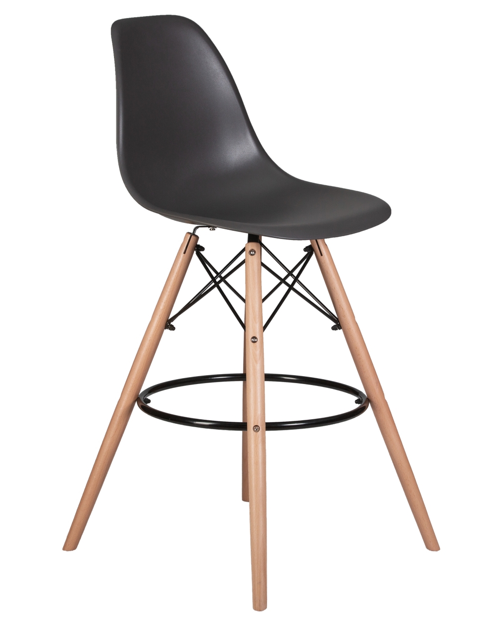 Стул барный DOBRIN DSW BAR Темно-серый GR-04