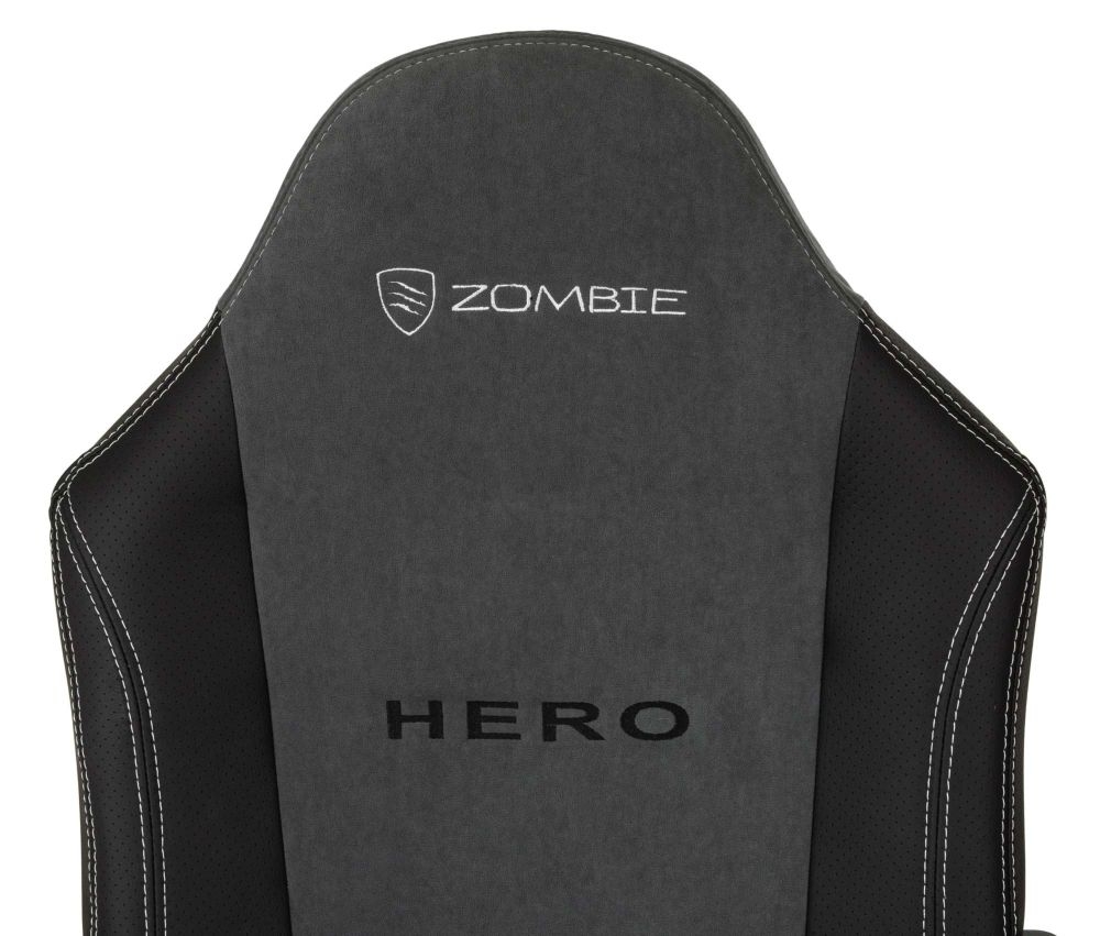Кресло игровое Zombie Hero Серый