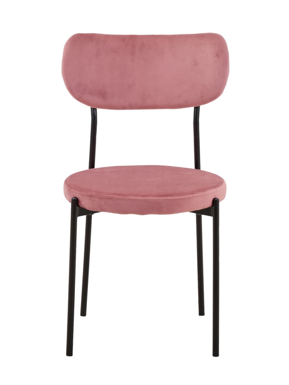 Стул Барбара NEW велюр Пыльно-розовый