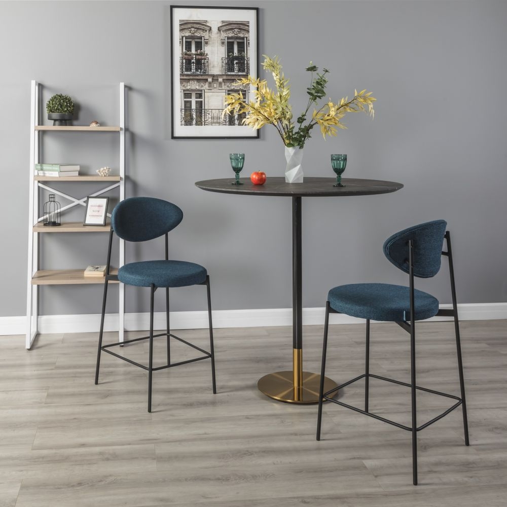 Стул полубарный Gawaii Blue