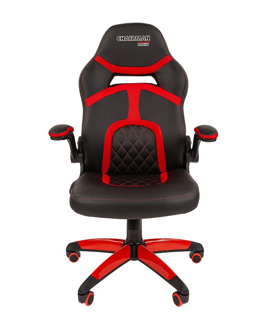 Кресло геймерское CHAIRMAN GAME 18 Черный Красный
