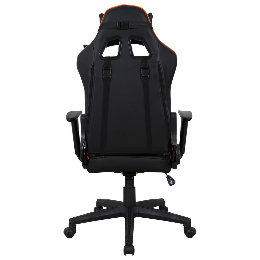 Кресло компьютерное BRABIX GT Racer GM-100 Черный-оранжевый